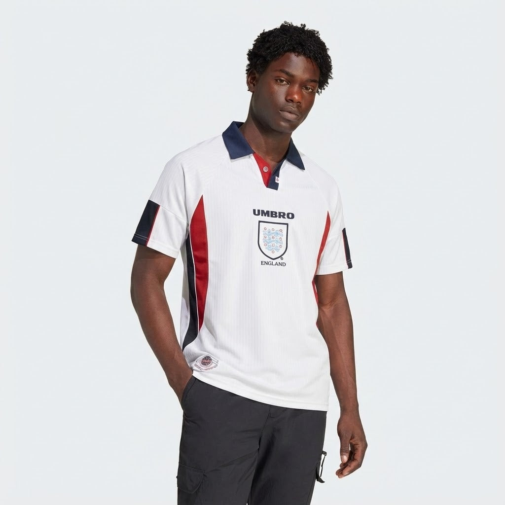 Camisa Retrô Inglaterra 1998/99 I na TSN Sports