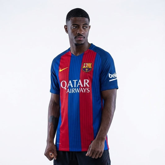 Camisa Retrô Barcelona 2016/17 I na TSN Sports