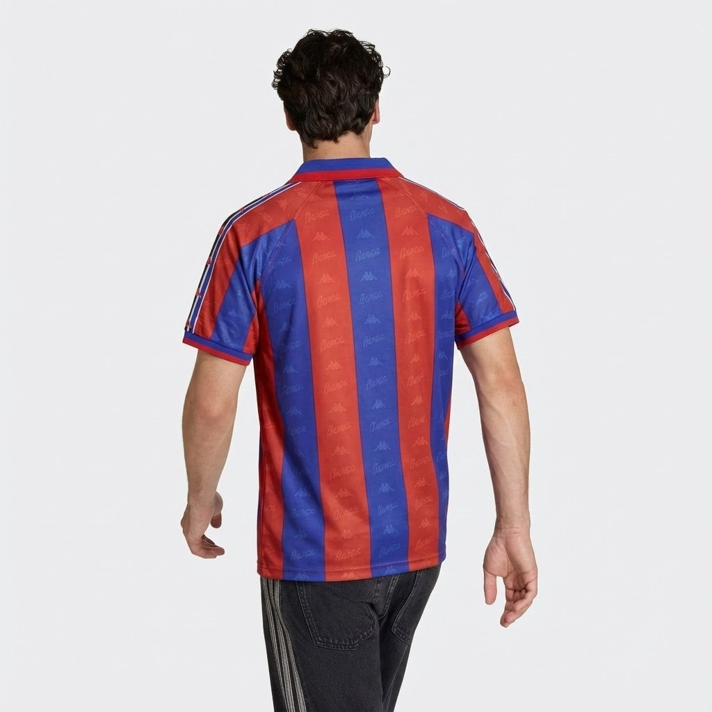 Camisa Retrô Barcelona 1996/97 I, vista de frente