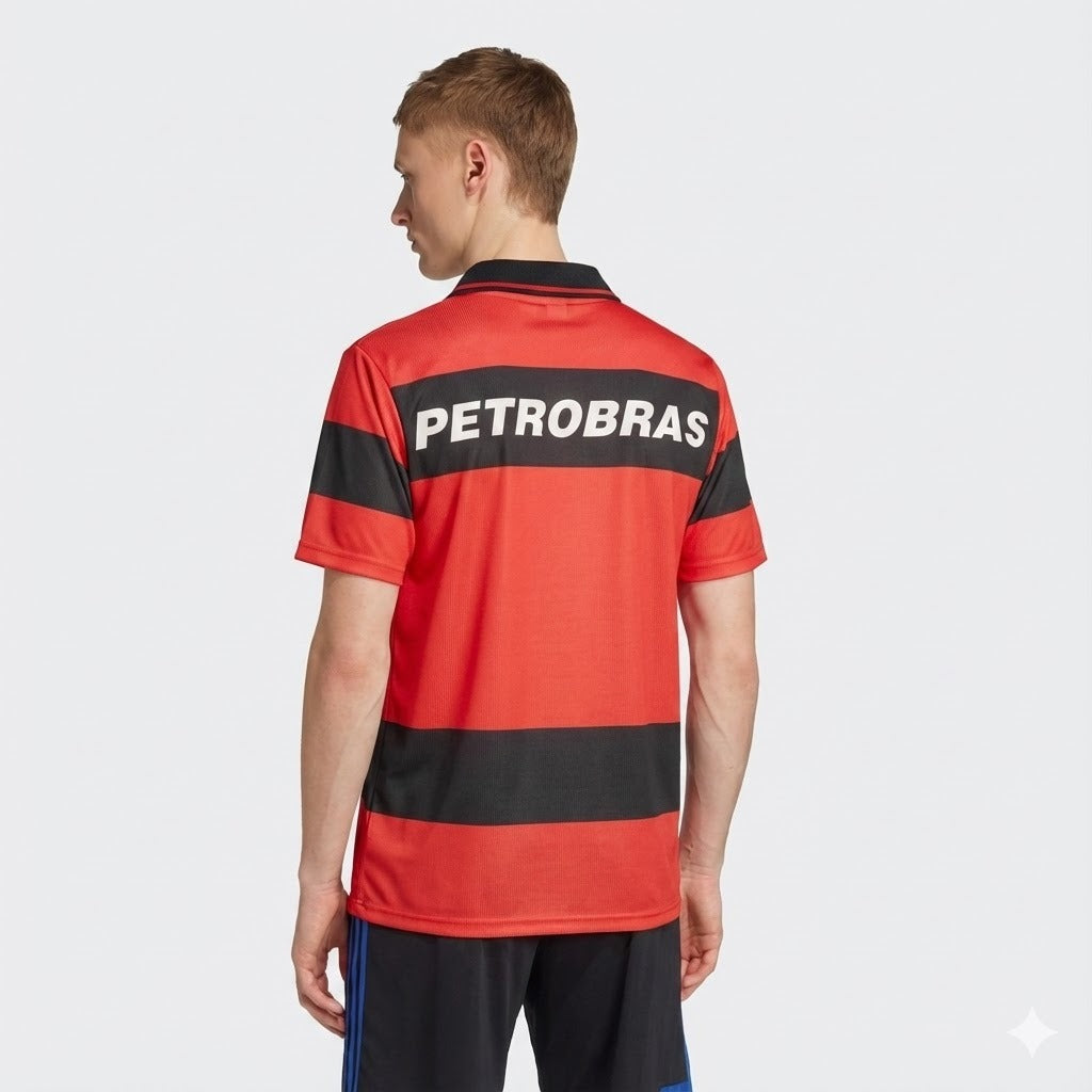 Camisa Retrô Flamengo 1999/00 I, vista de frente