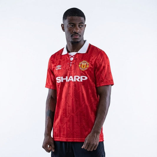 Camisa Retrô Manchester United 1992/93 I na TSN Sports