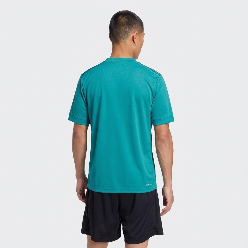 Camisa Retrô Real Madrid 2017/18 II, vista de frente