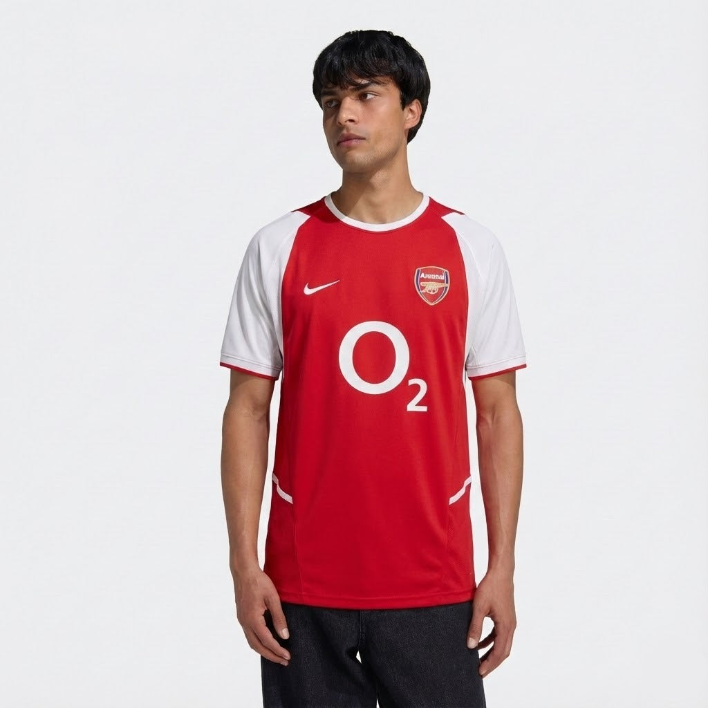 Camisa Retrô Arsenal 2002/04 I na TSN Sports
