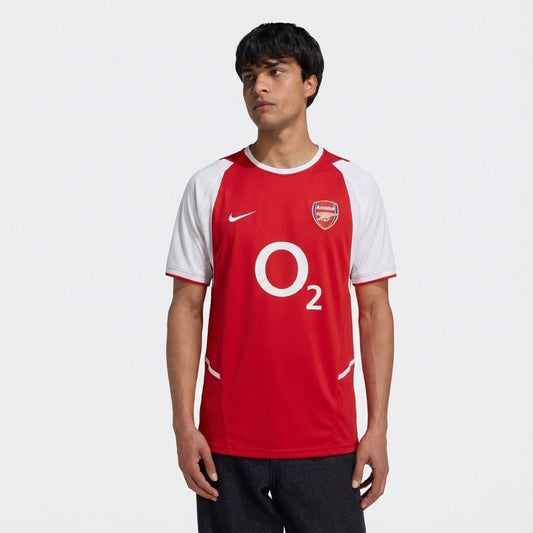 Camisa Retrô Arsenal 2002/04 I na TSN Sports