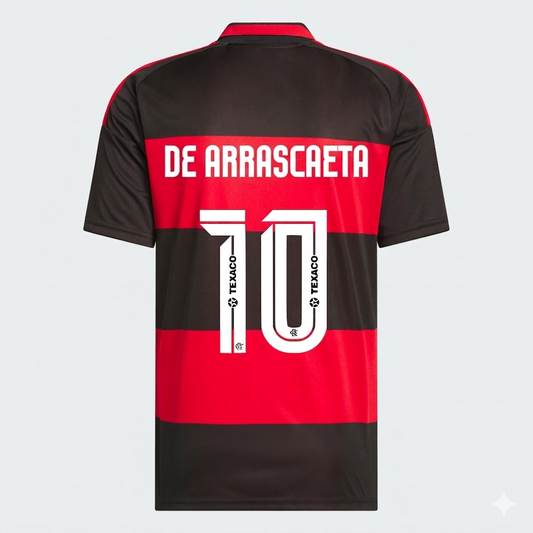 Camisa Adidas Flamengo 2026/27 I DE ARRASCAETA N° 10 na TSN Sports