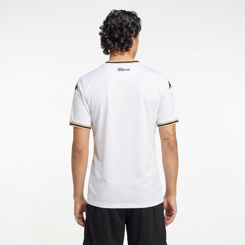 Camisa Mônaco 2025/26 II, vista de frente