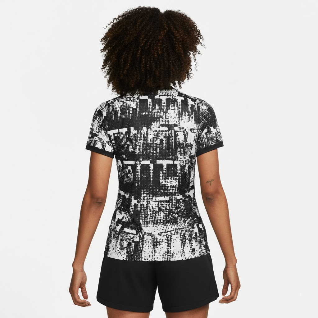 Camiseta Corinthians Feminina 2026 Pré-Jogo, vista de frente