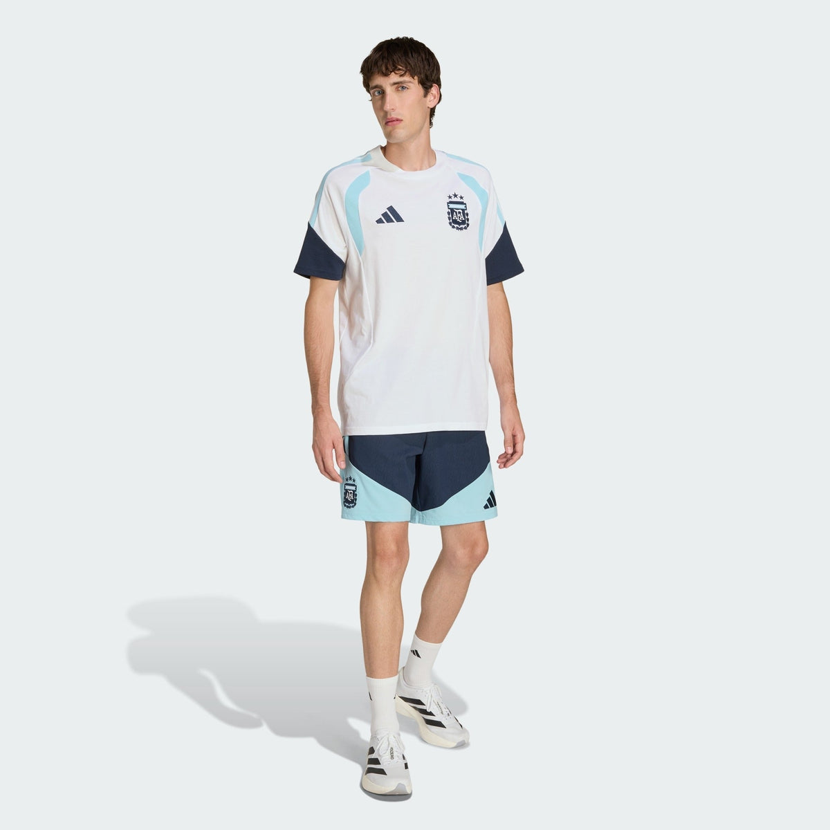 Camisa Moletom Treino Argentina 2026/27, detalhe do tecido