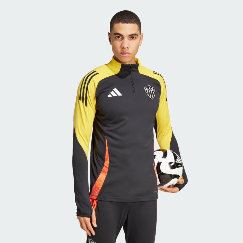 Blusa Treino Adidas Atlético Mineiro 2024/25 Tiro, vista de costas