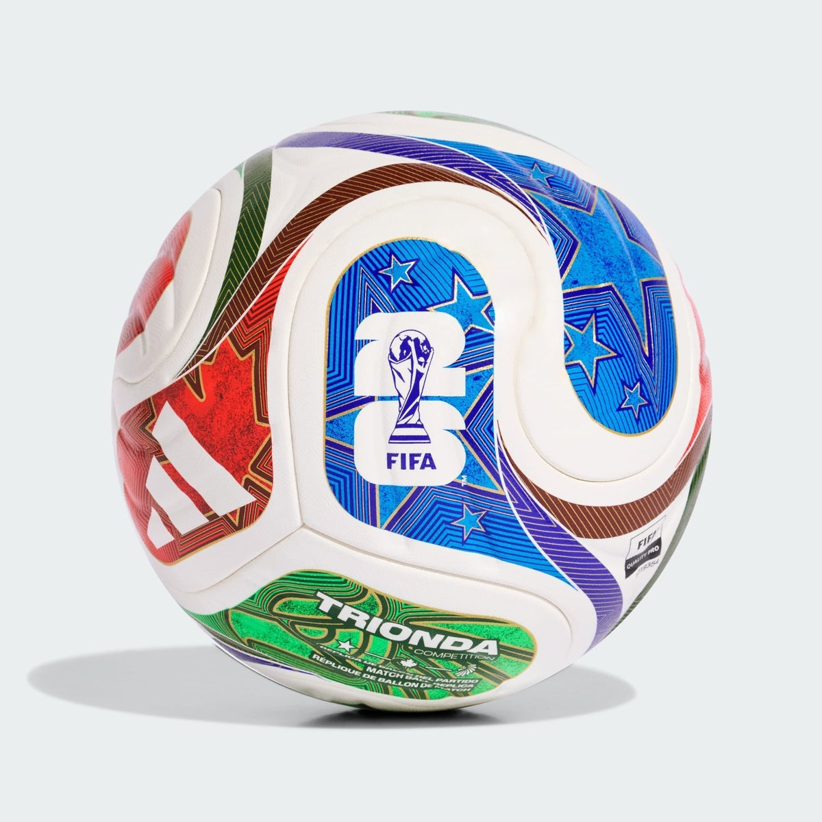 Bola Copa do Mundo FIFA 2026/27 Competição, vista de frente