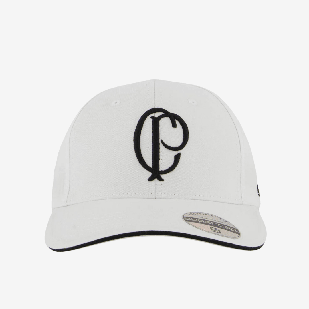 Boné Corinthians Prestige - Branco, vista de frente