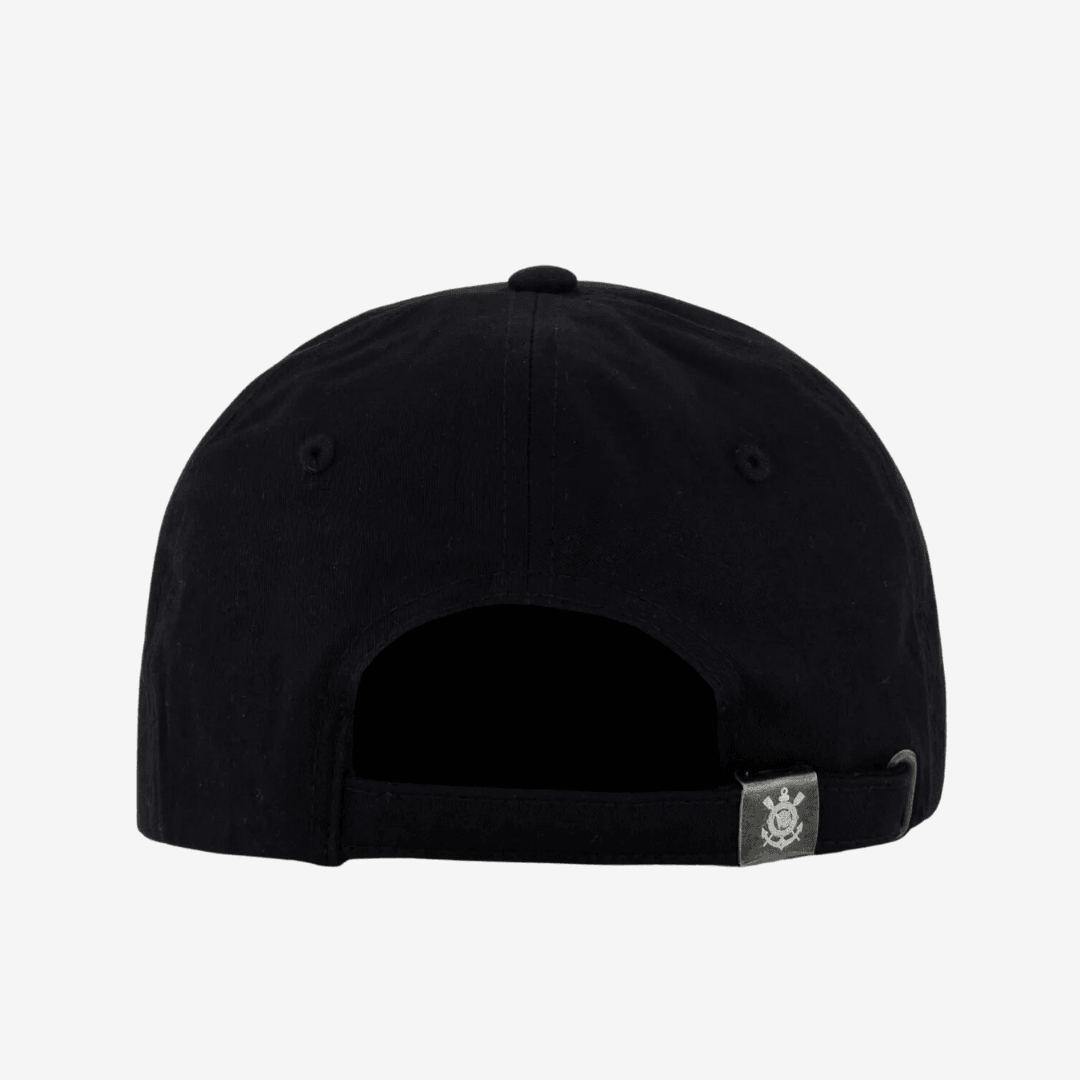 Boné Corinthians Prestige - Preto, vista de costas