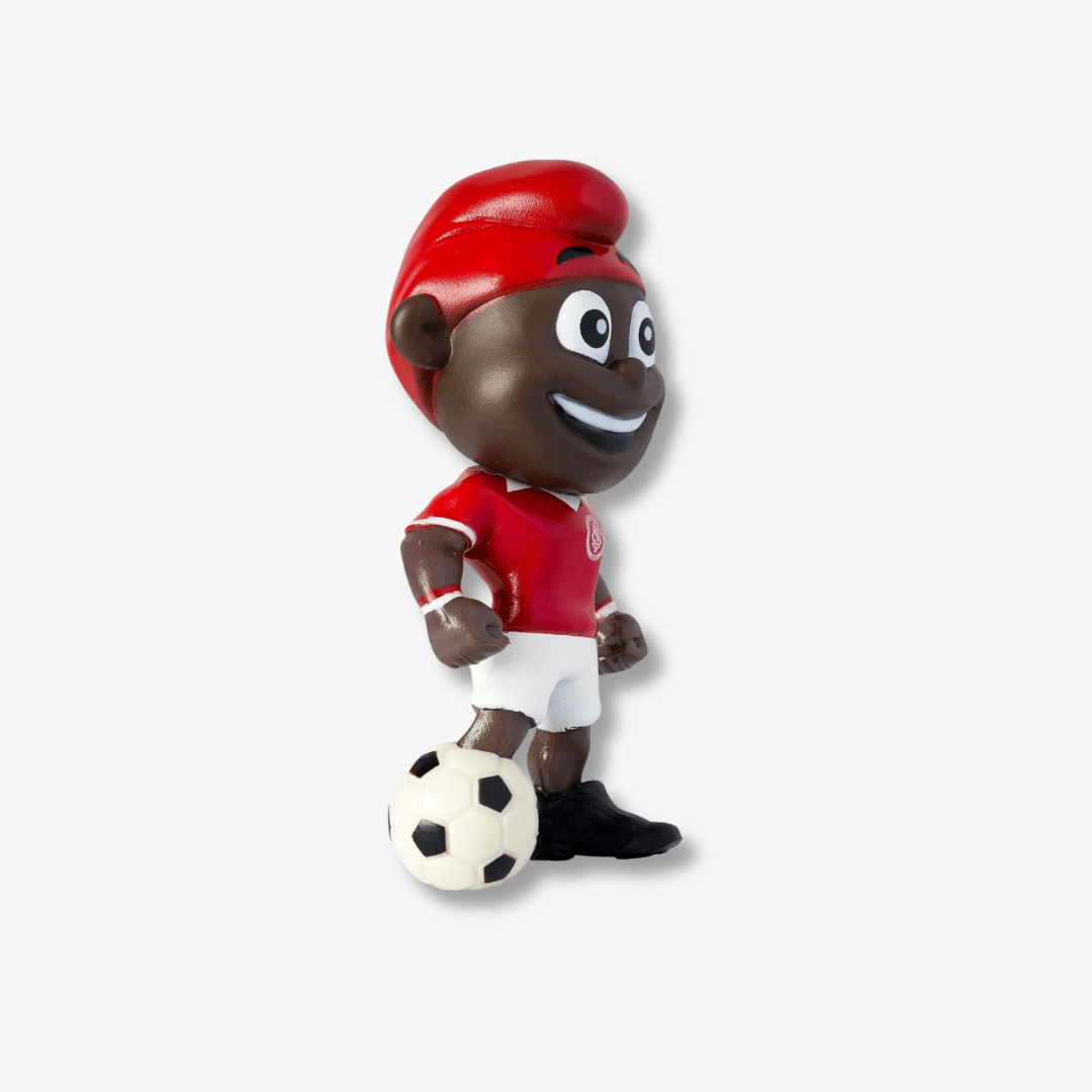 Boneco Mascote do Internacional O Saci, vista de frente