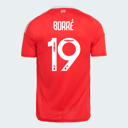 Camisa Adidas Internacional 2025/26 I - Borré N° 19 - Torcedor na TSN Sports