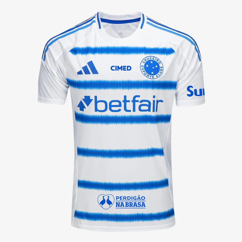 Camisa adidas Cruzeiro 2025/26 II COM PATROCÍNIOS na TSN Sports