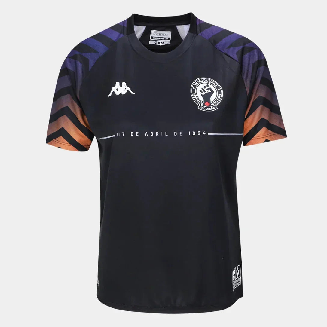 Camisa Feminina Kappa Vasco da Gama 2024/25 Aquecimento na TSN Sports