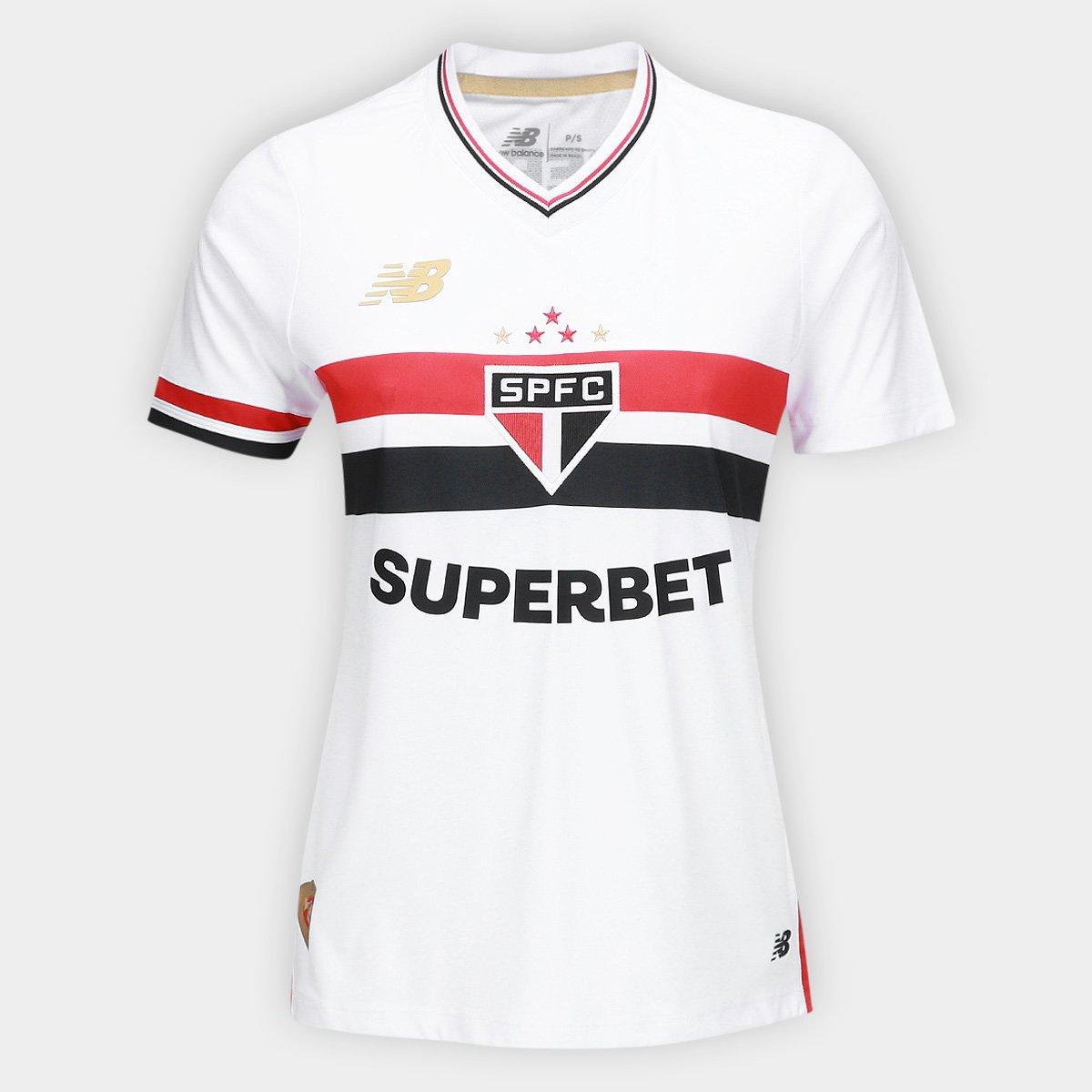 Camisa Feminina New Balance São Paulo 2025/26 I na TSN Sports