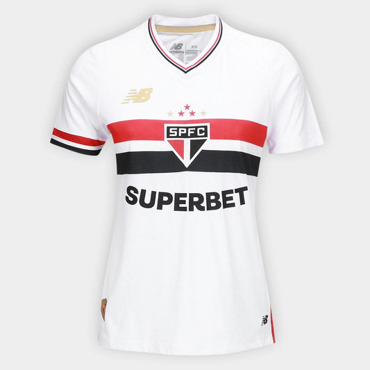 Camisa Feminina New Balance São Paulo 2025/26 I na TSN Sports