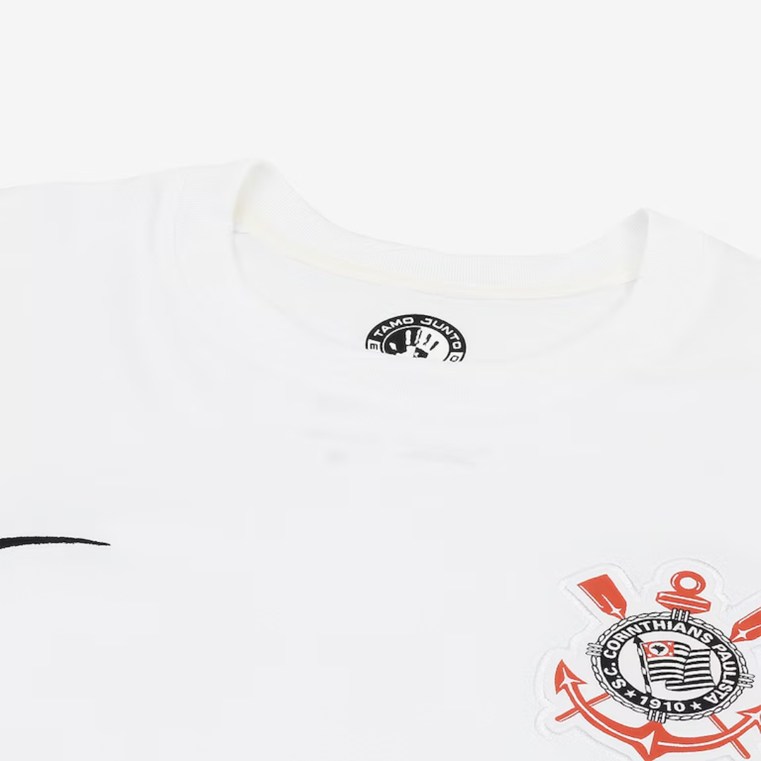 Camisa Feminina Nike Corinthians 2024/25 I Torcedor, vista de costas