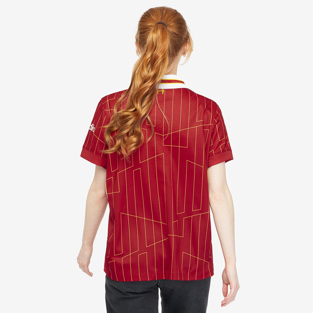 Camisa Feminina Nike Liverpool FC 2024/25 I Torcedora, vista de costas