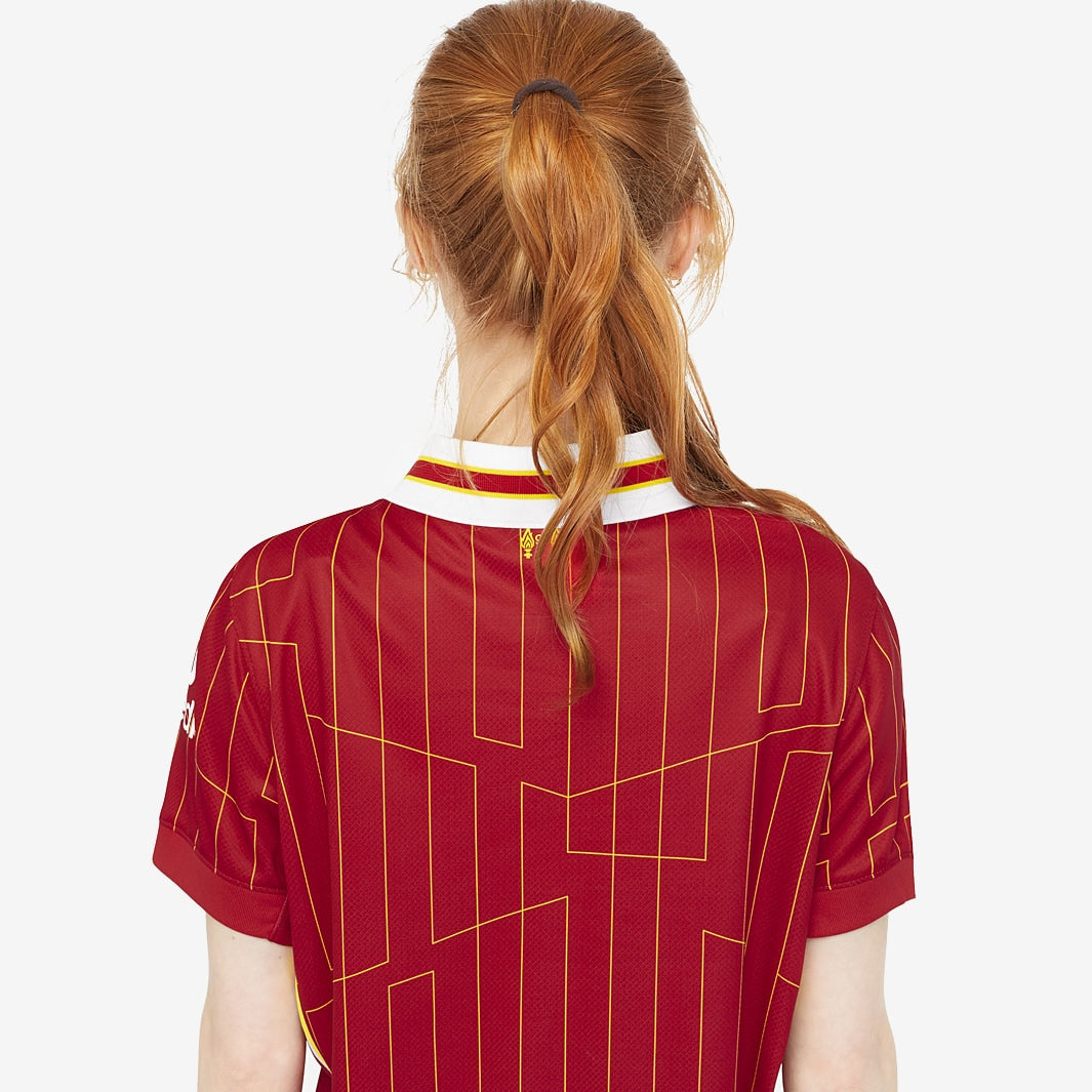 Camisa Feminina Nike Liverpool FC 2024/25 I Torcedora, detalhe do tecido
