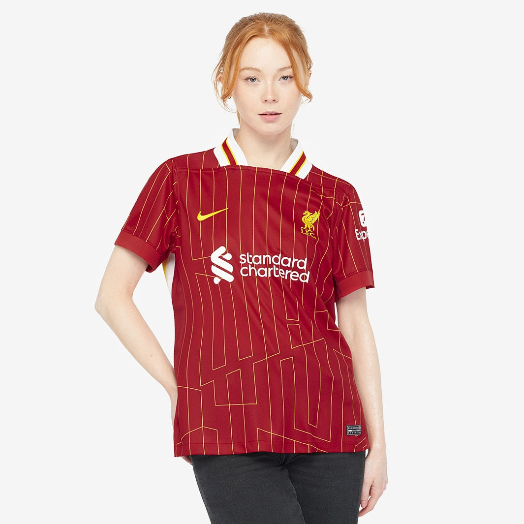 Camisa Feminina Nike Liverpool FC 2024/25 I Torcedora na TSN Sports
