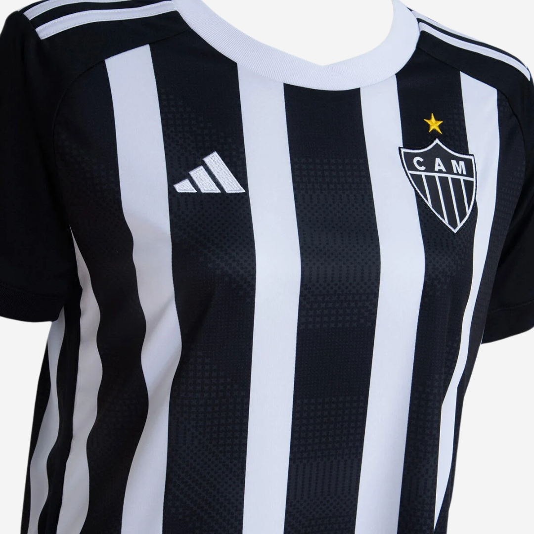 Camisa Feminina Adidas Atlético Mineiro 2024/25 I, vista de frente