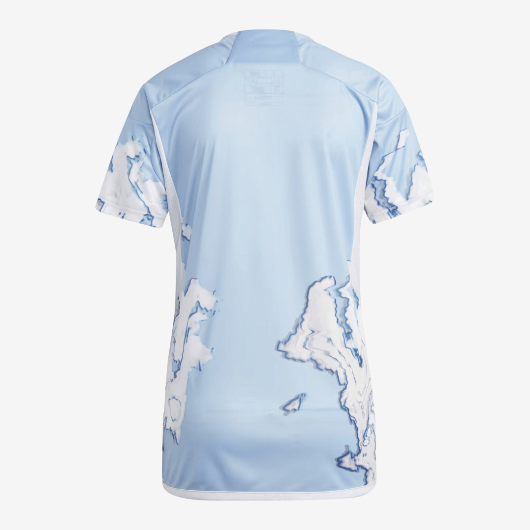 Camisa Feminina Adidas Bélgica 2023 II, vista de frente