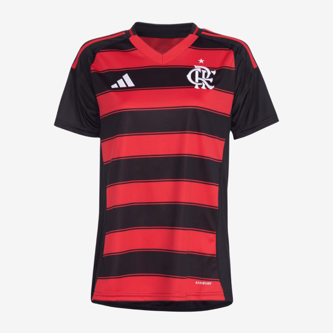 Camisa Feminina Adidas Flamengo 2025/26 I na TSN Sports