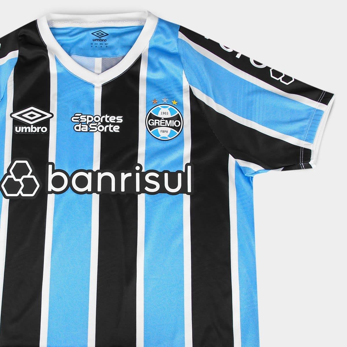 Camisa Grêmio 2024/25 I Versão Jogador na TSN Sports