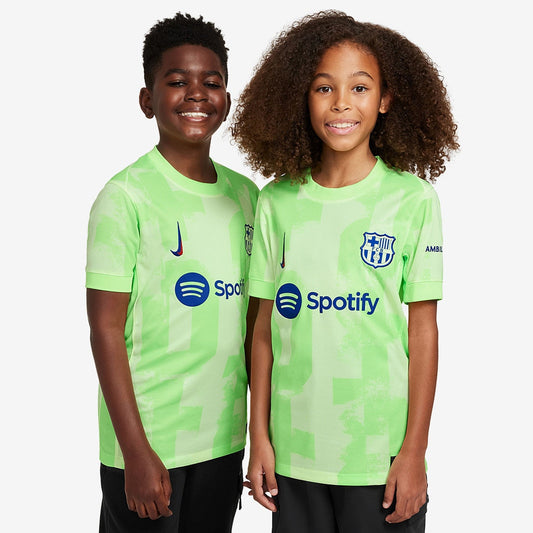 Camisa Infantil Nike FC Barcelona 2024/25 III na TSN Sports
