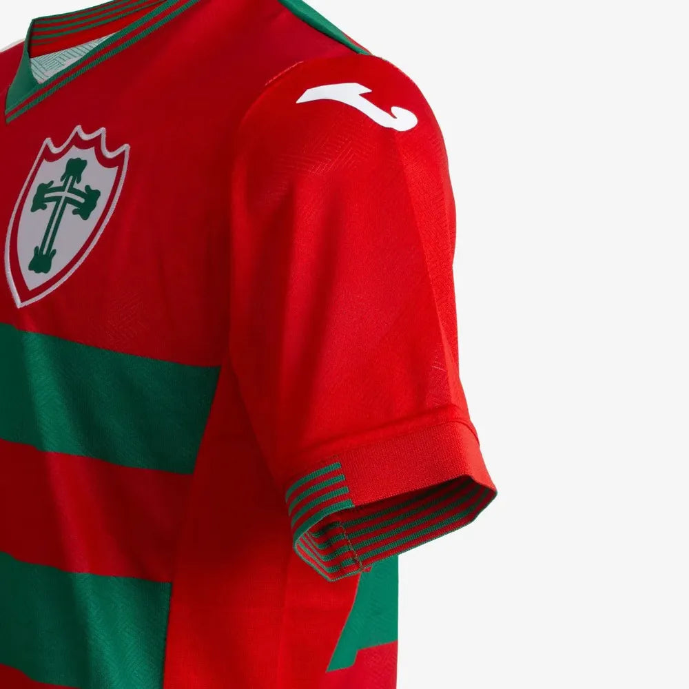 Camisa Joma Portuguesa 2024/25 I, detalhe da gola
