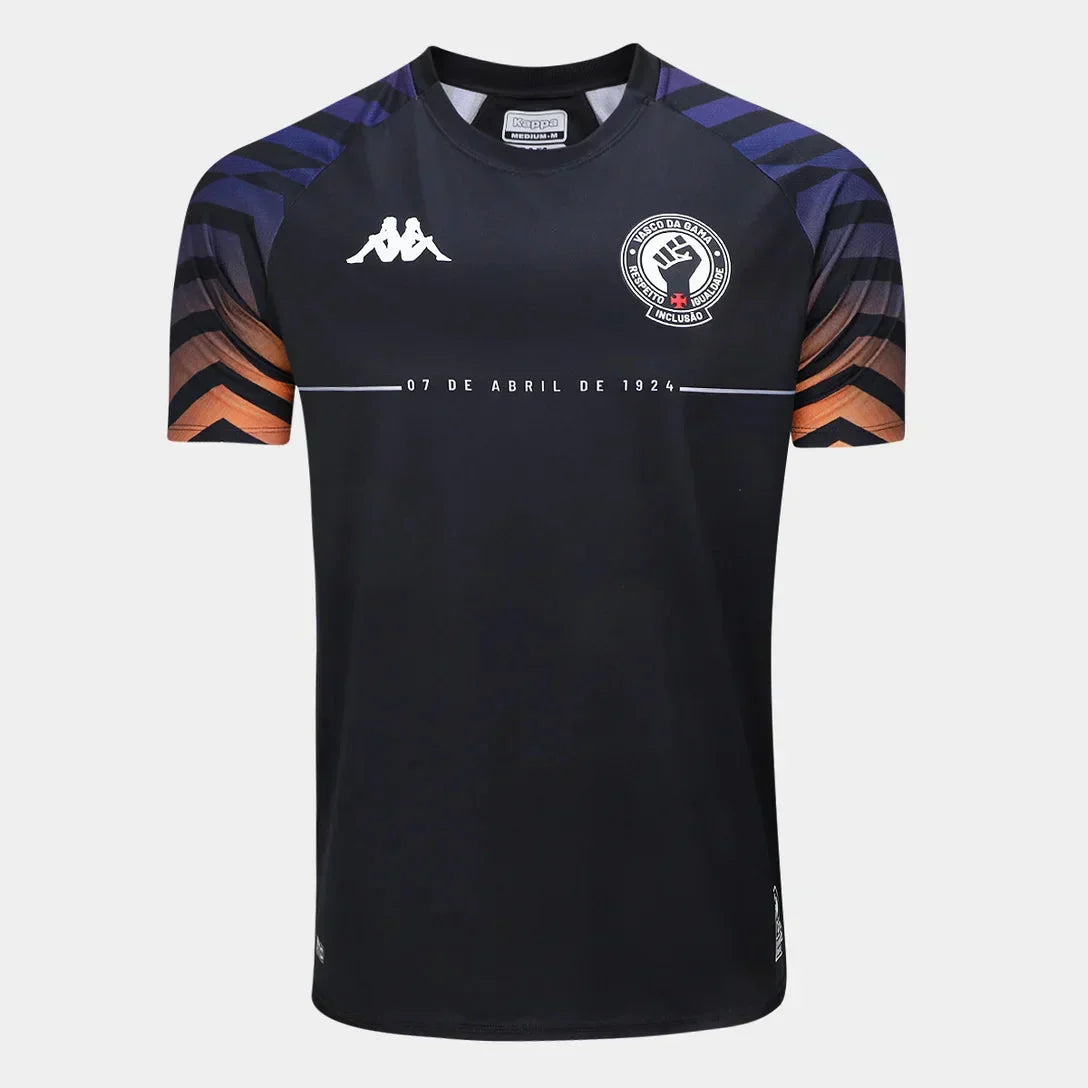 Camisa Kappa Vasco da Gama Aquecimento 2024/25 Masculina na TSN Sports