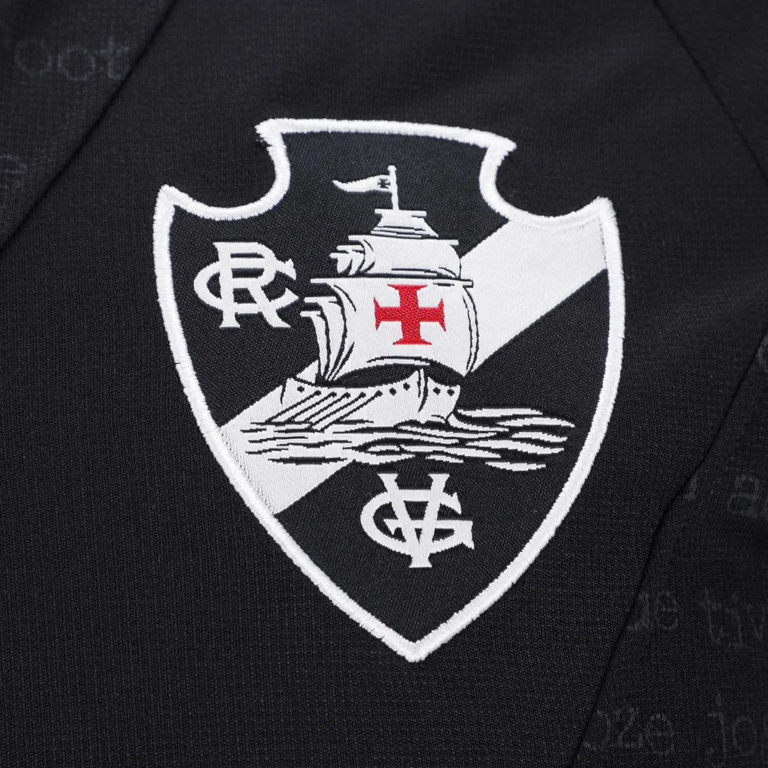 Camisa Kappa Vasco da Gama Kombat 2024/25 III, vista de frente