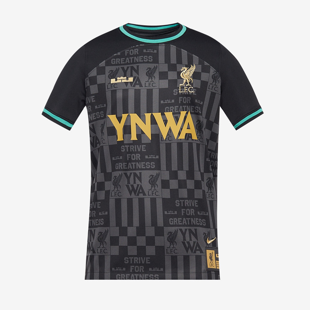 Camisa Kids Nike LeBron James Liverpool FC 2024/25 I Torcedor na TSN Sports