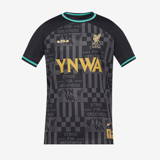 Camisa Kids Nike LeBron James Liverpool FC 2024/25 I Torcedor na TSN Sports