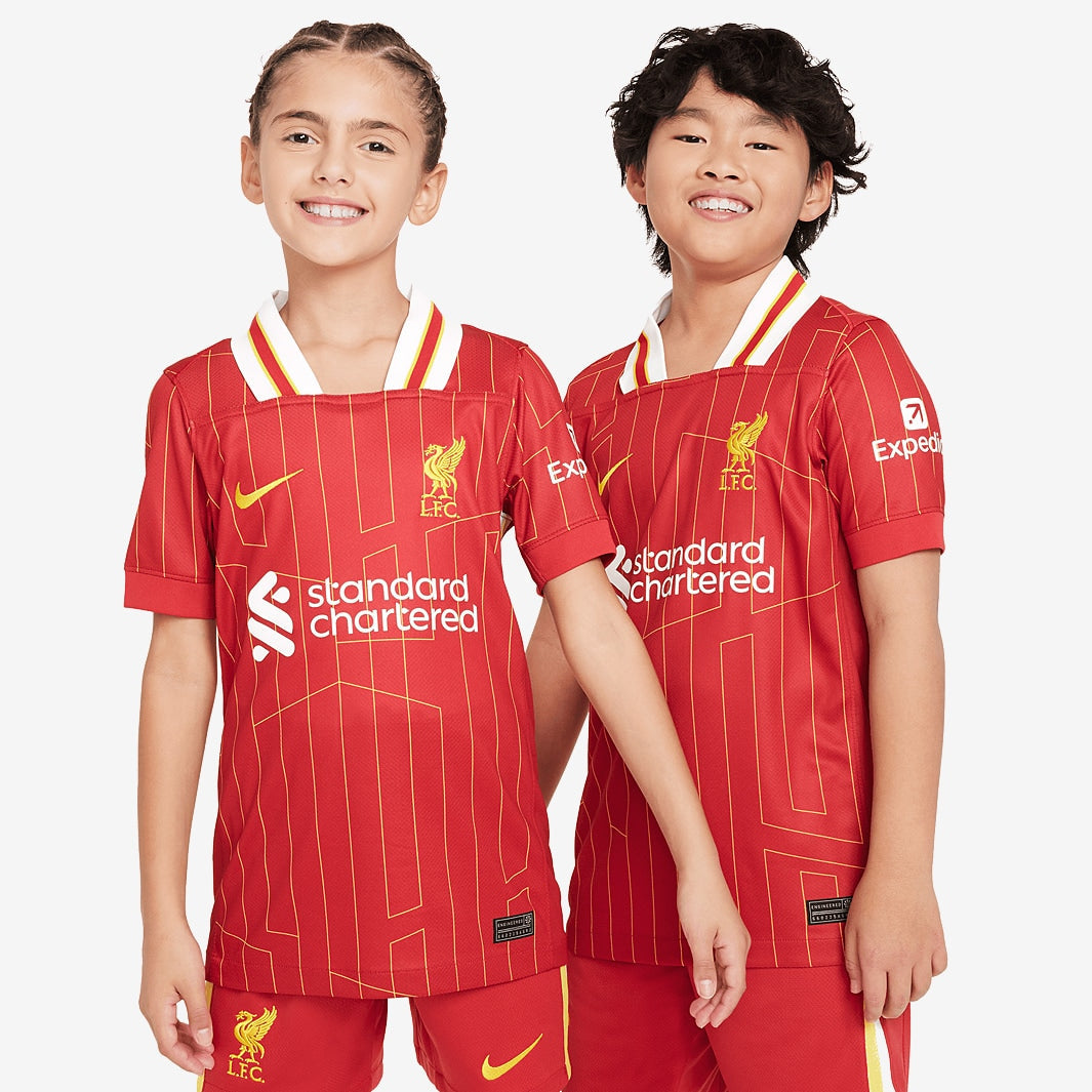 Camisa Kids Nike Liverpool FC 2024/25 I Torcedor na TSN Sports