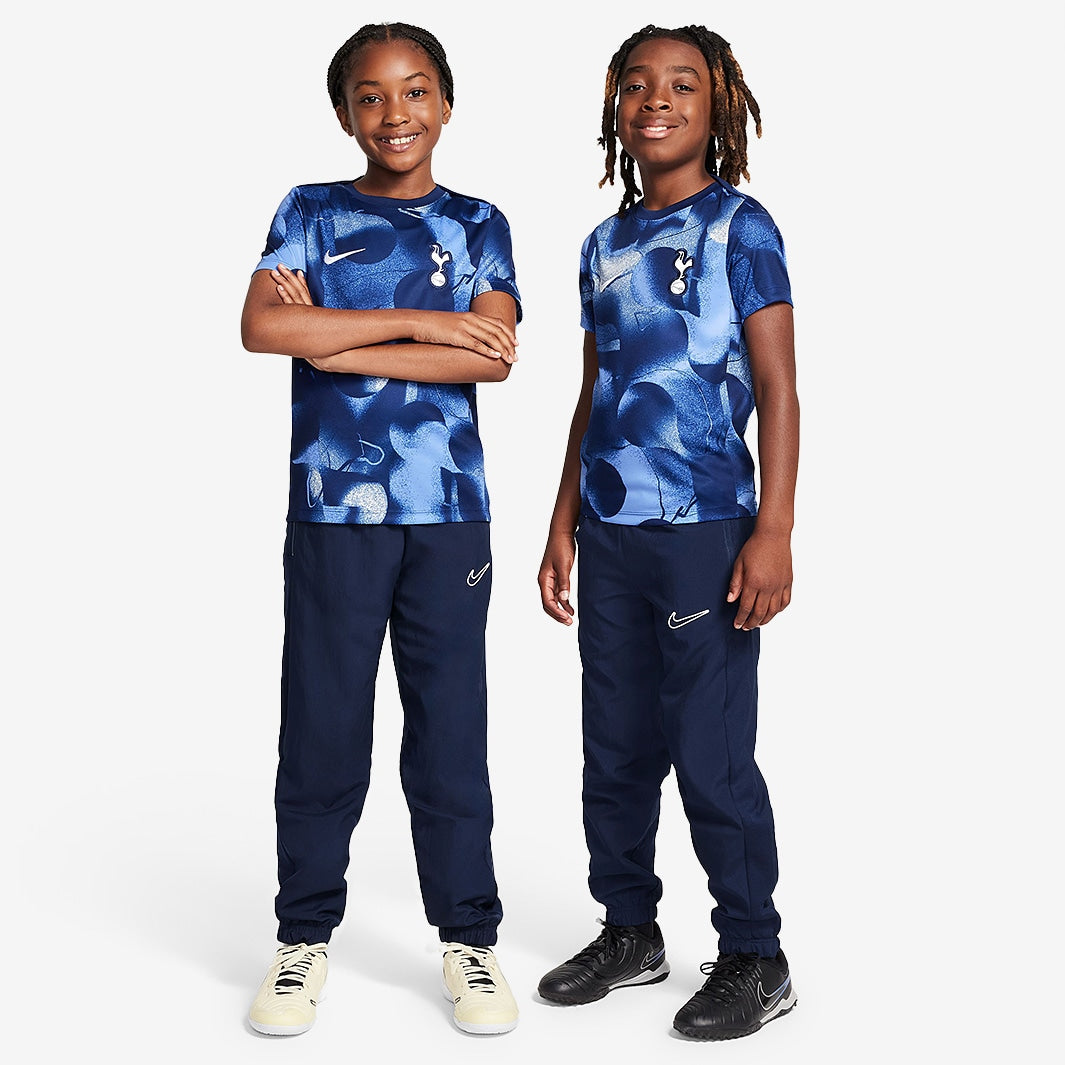 Camisa Kids Nike Tottenham FC 2024/25 Pré-Jogo, vista de frente