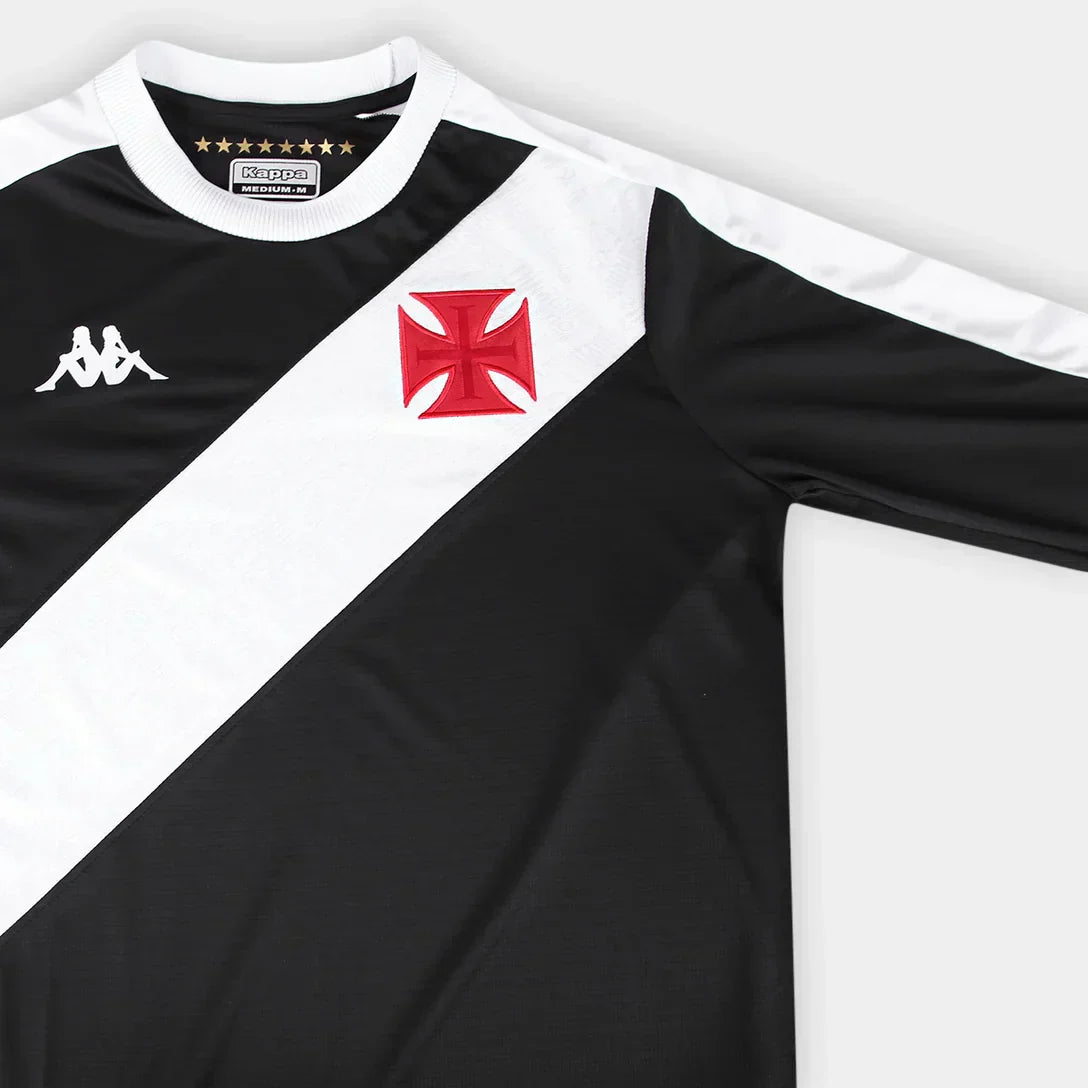 Camisa Manga Longa Kappa Vasco da Gama 2024/25 I na TSN Sports