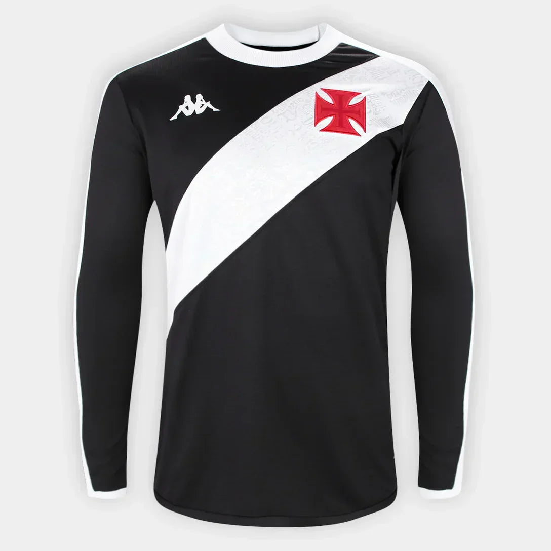 Camisa Manga Longa Kappa Vasco da Gama 2024/25 I na TSN Sports