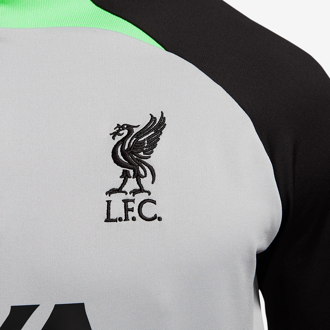 Camisa Manga Longa de Treino Nike Liverpool FC 2023/24, detalhe do tecido