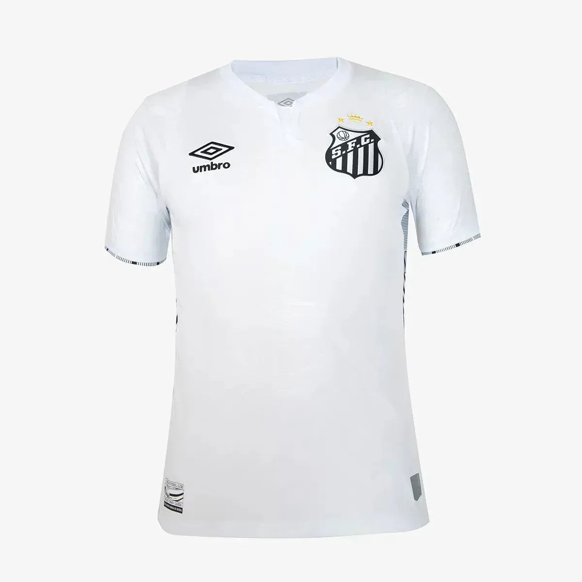 Camisa Masculina Umbro Santos 2024/25 I Neymar Jr 10, vista de frente