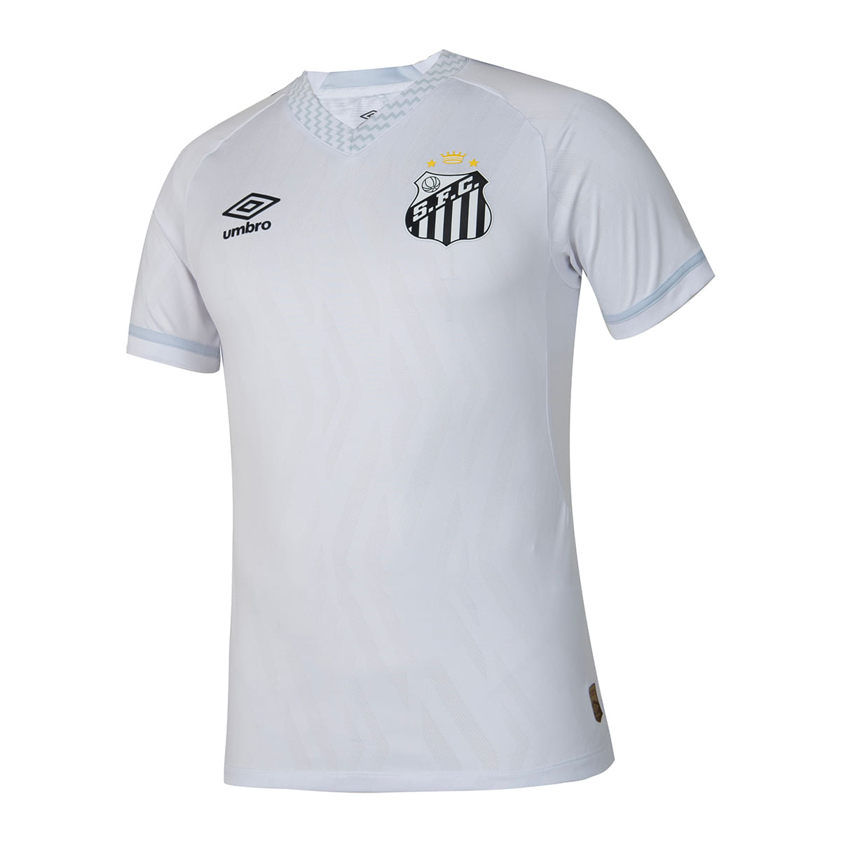 Camisa Masculina Umbro Santos Jogador 2025/26 I, vista de frente