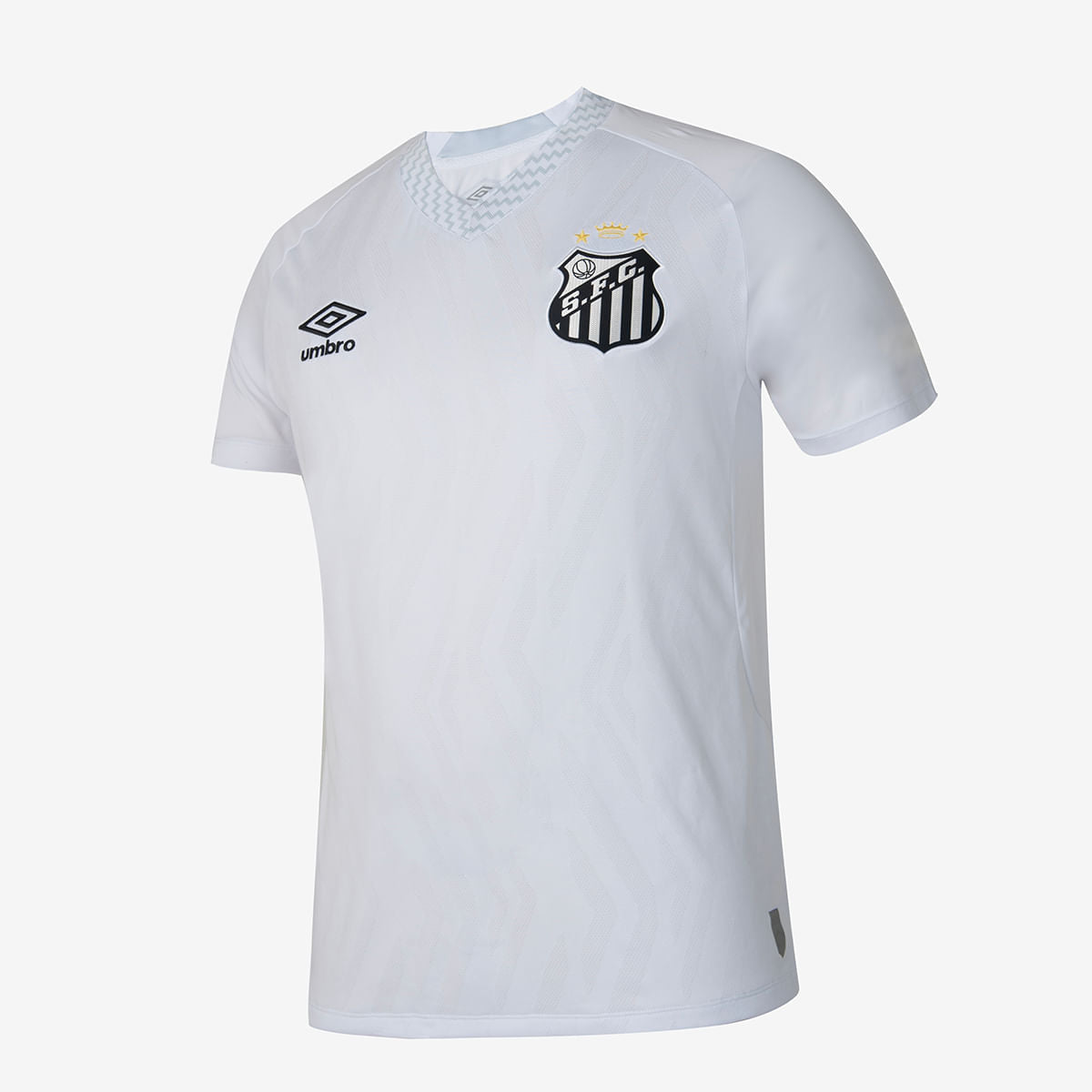 Camisa Masculina Umbro Santos Torcedor 2025/26 I, vista de frente