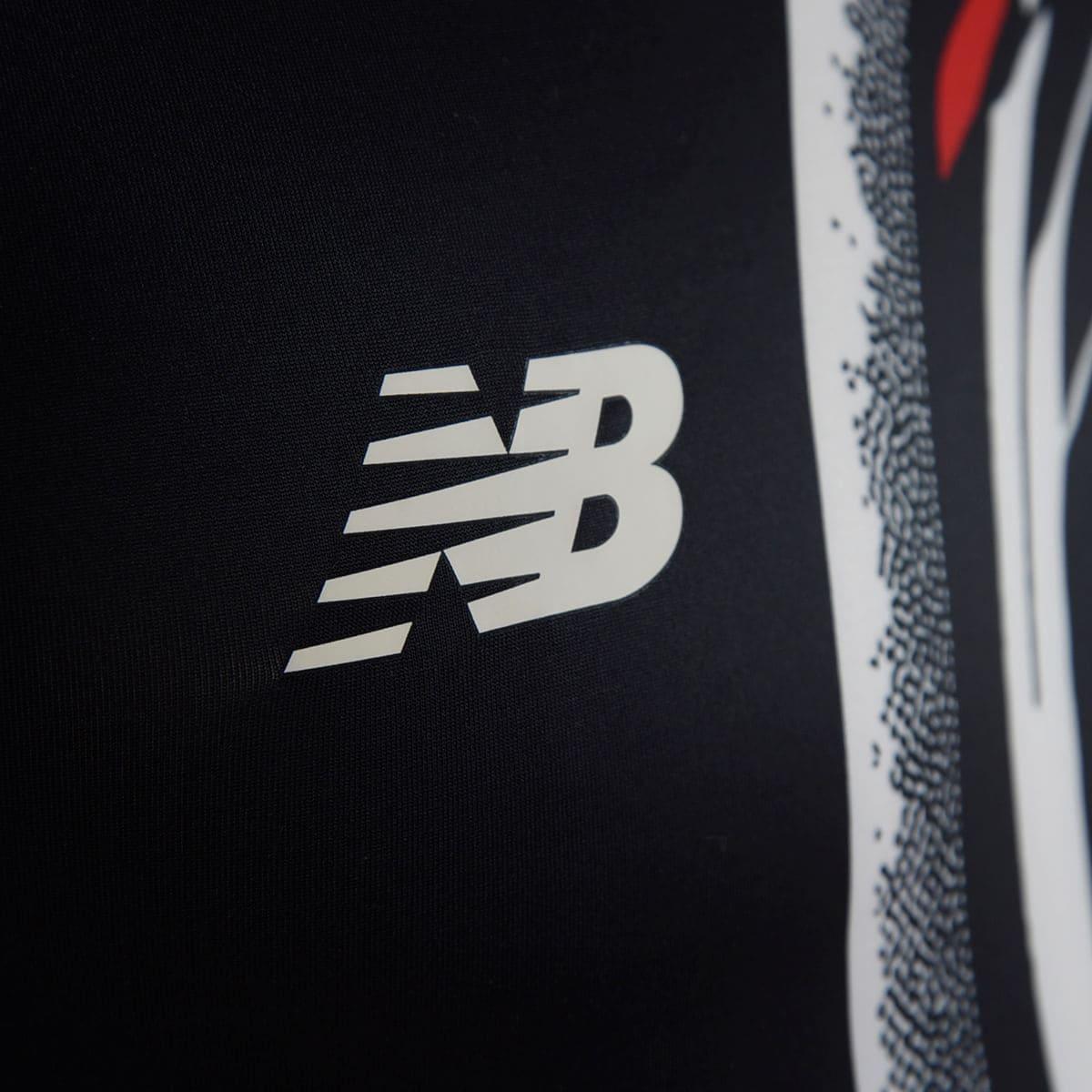 Camisa New Balance São Paulo 2025/26 Pré-Jogo, detalhe do tecido