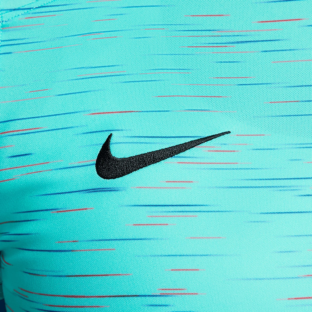 Camisa Nike FC Barcelona 2023/24 III Torcedora, detalhe do tecido