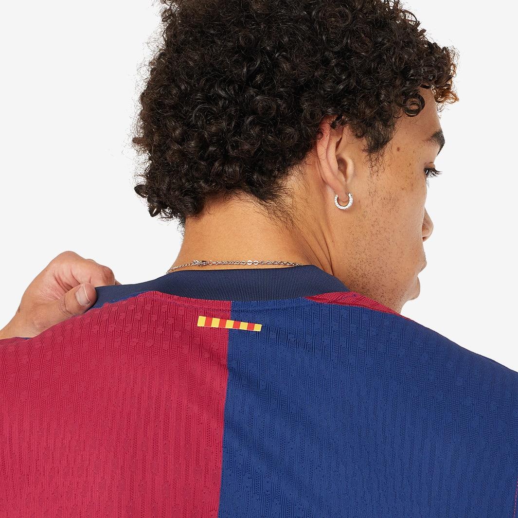 Camisa Nike FC Barcelona 2024/25 I Torcedor, detalhe do tecido