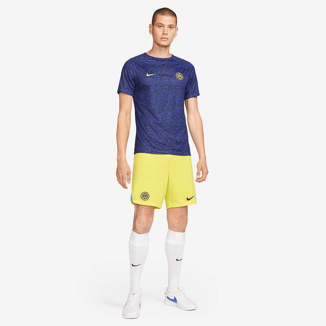 Camisa Nike Inter de Milão 2023/24 Pré-Jogo, vista de frente