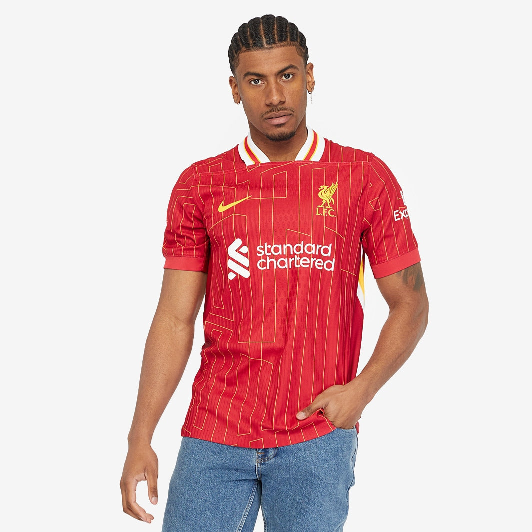 Camisa Nike Liverpool FC 2024/25 I Jogador na TSN Sports