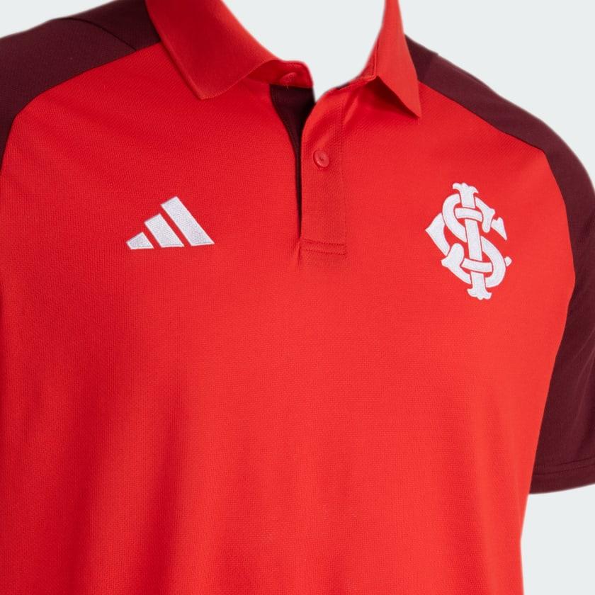 Camisa Polo Adidas Internacional 2024/25, vista de costas